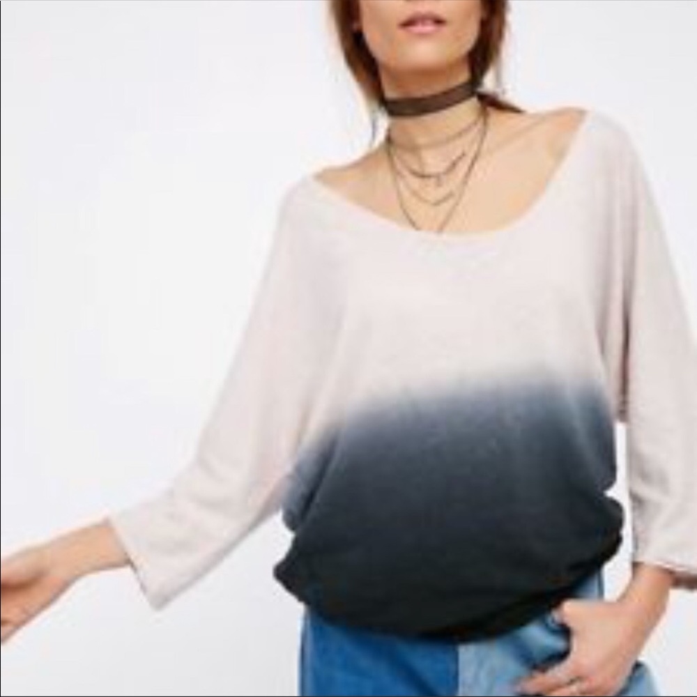 Free People half sleeve sweater